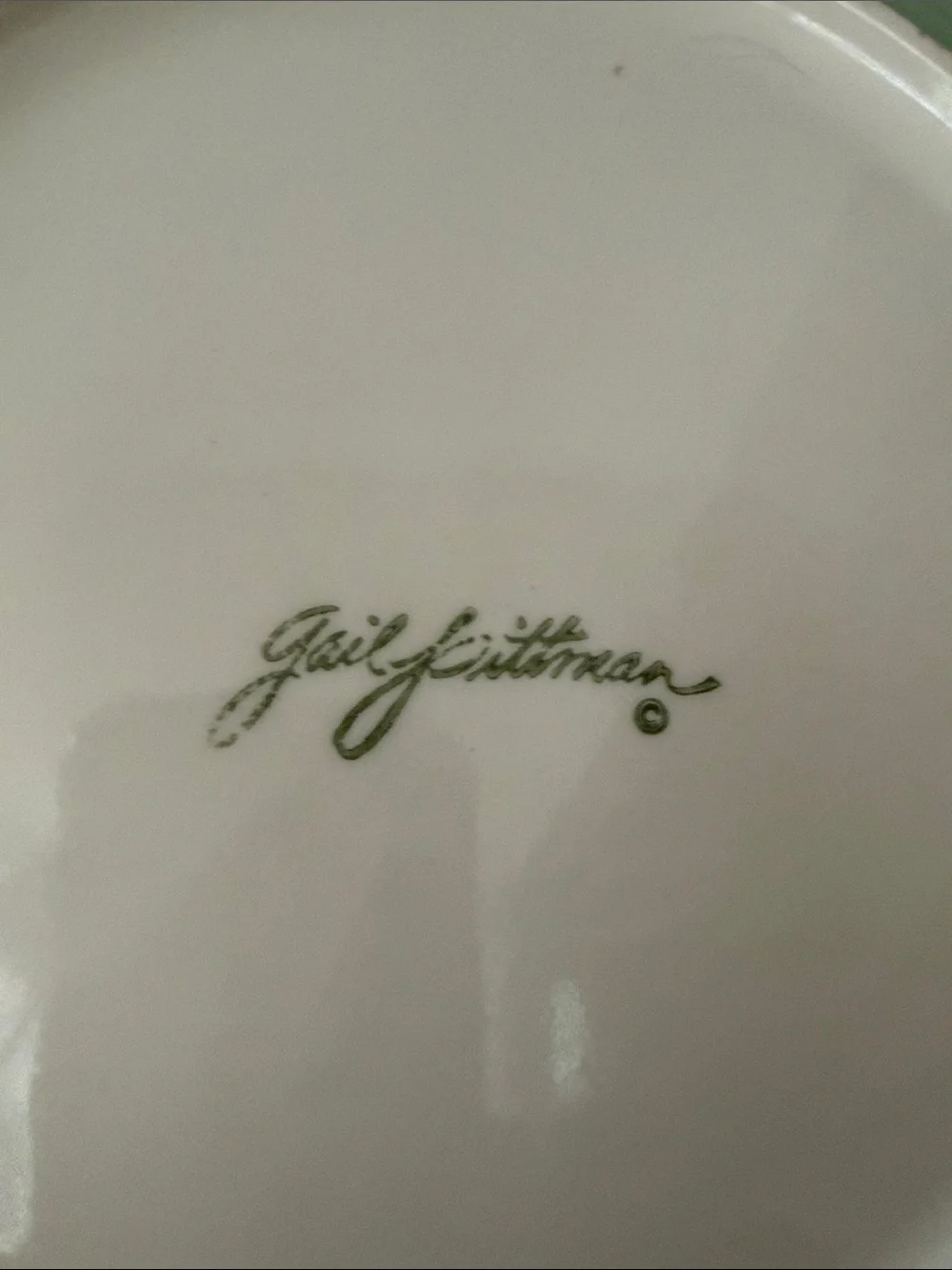 Provence Dinner Plate by GAIL PITTMAN SLAH Excellent Condition